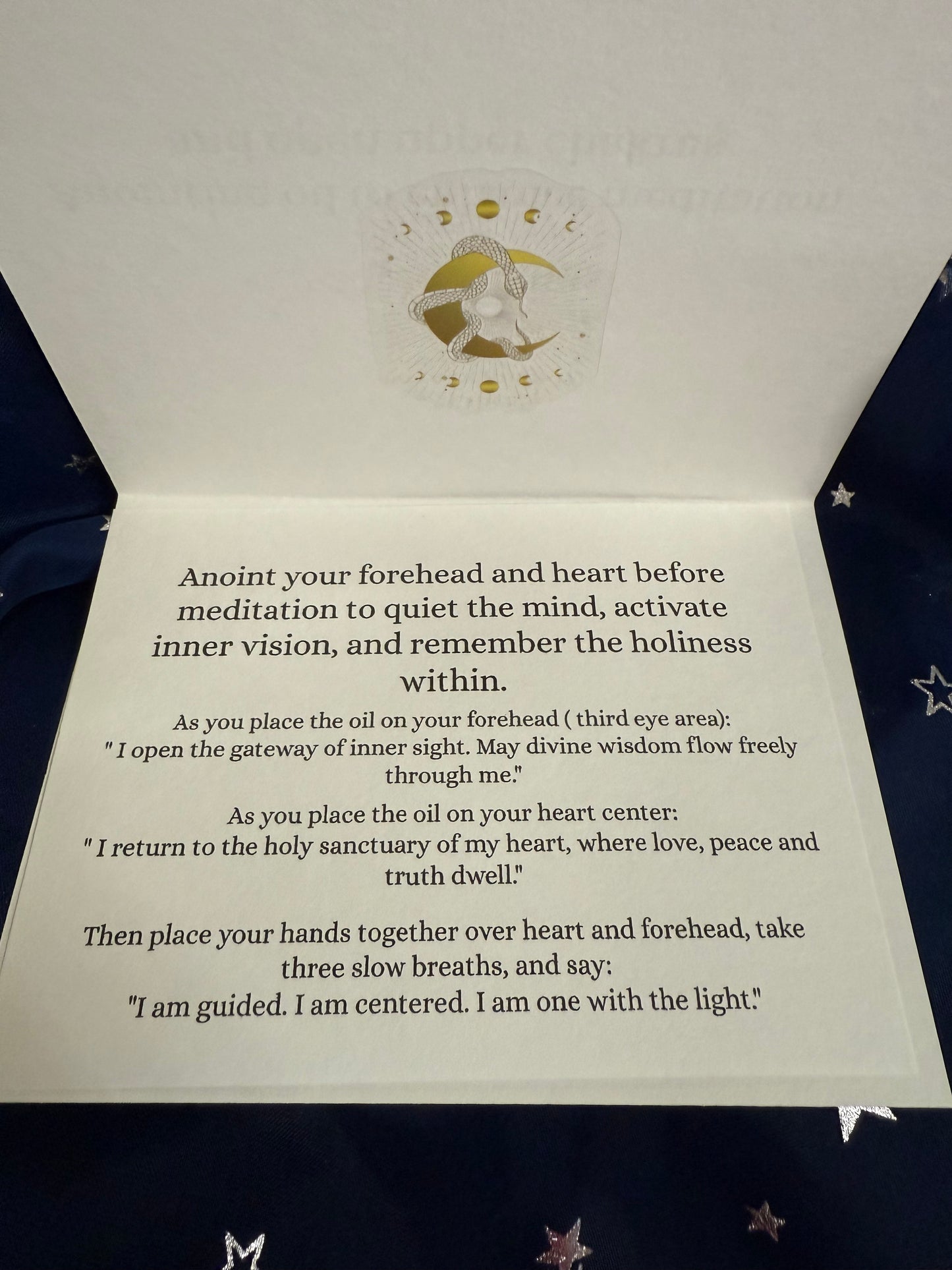 Sacred Sight - Anointing Oil for Meditation