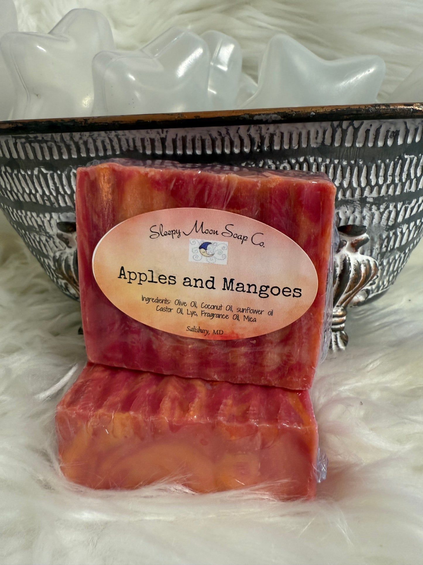 Apples & Mangos soap bar