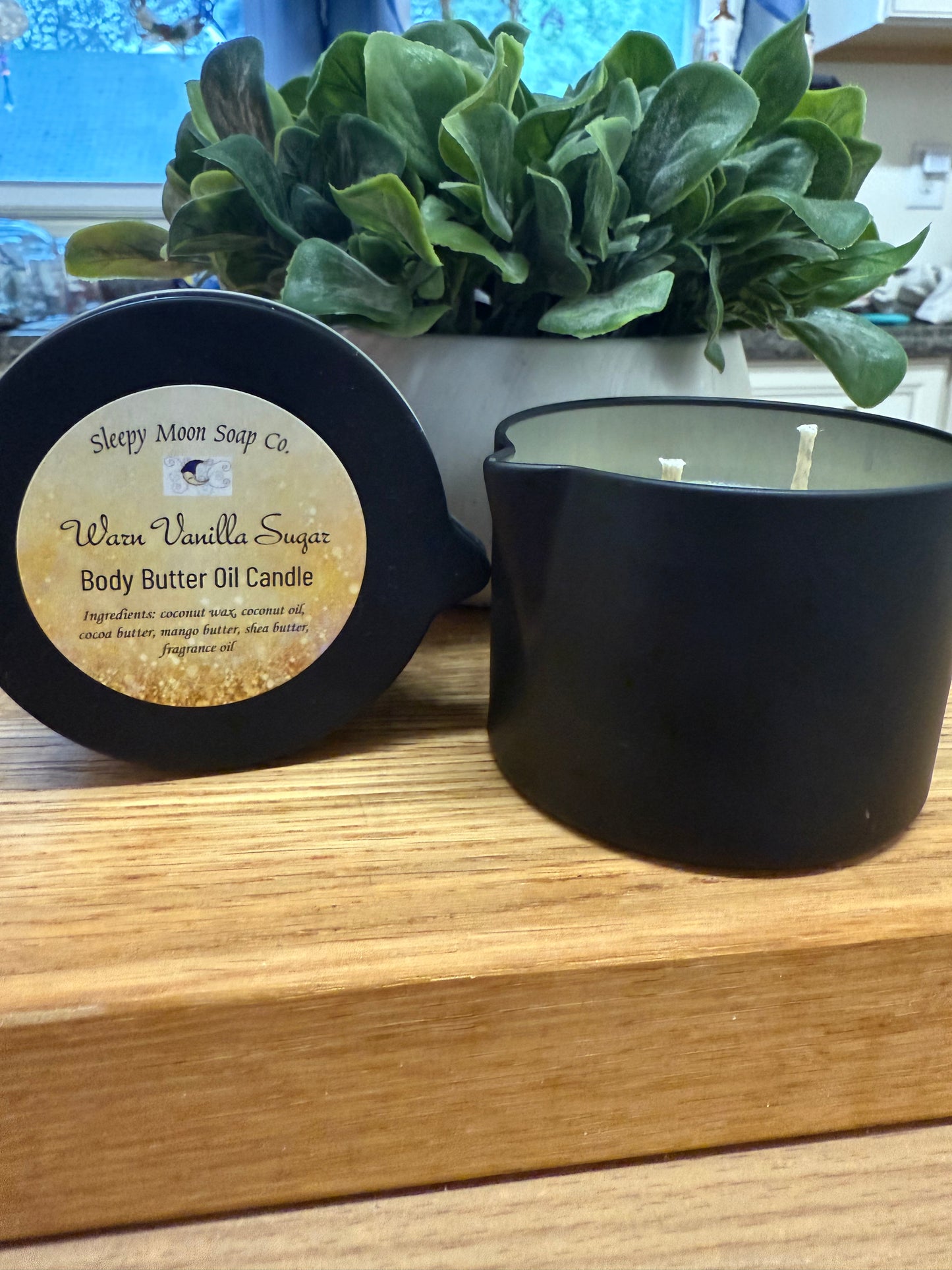 Body Butter Candle: Warm Vanilla Sugar