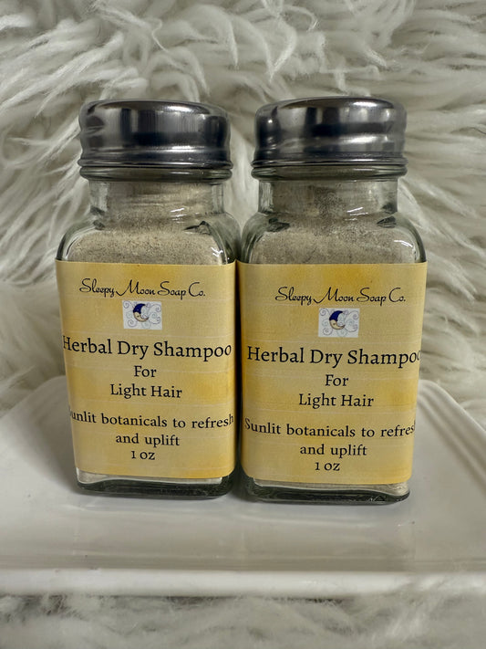 Herbal Dry Shampoo for light hair
