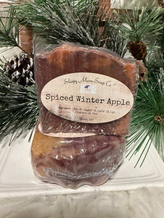 Spiced Winter Apple soap bar