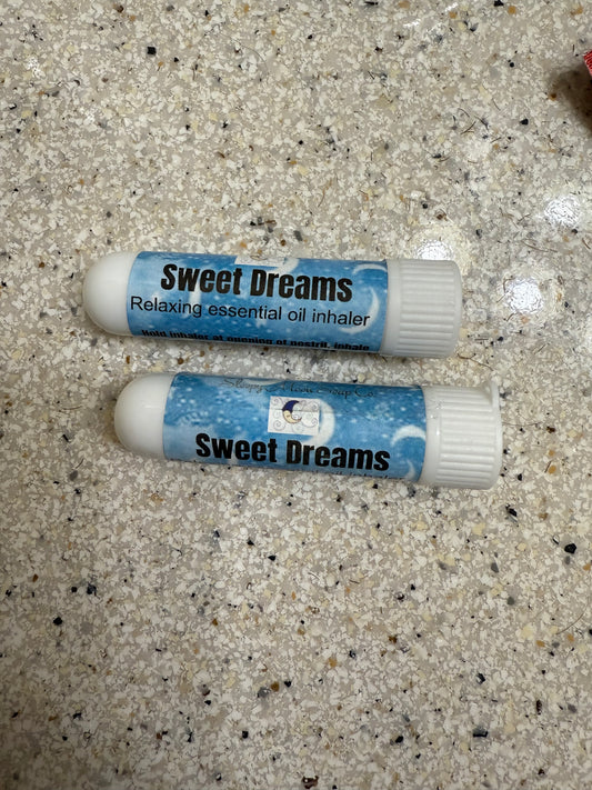 Sweet Dreams essential oil relaxing aromatherapy inhaler