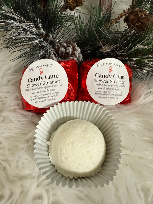 Candy Cane Shower Steamer