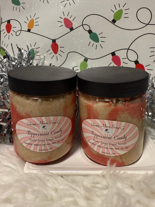 Sugar Soap Scrub: Peppermint Candy