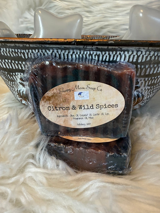 Citron + Wild Spices soap bar