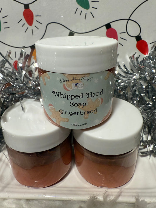 Whipped Hand Soap : Gingerbread Scented