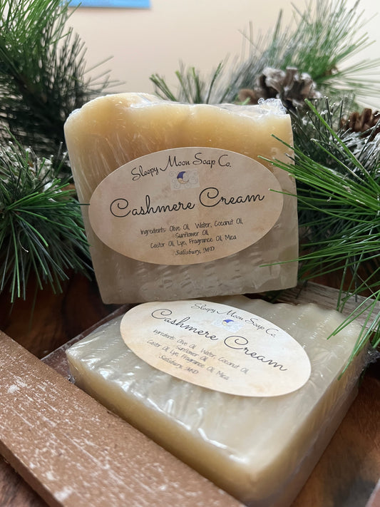 Cashmere Cream soap bar