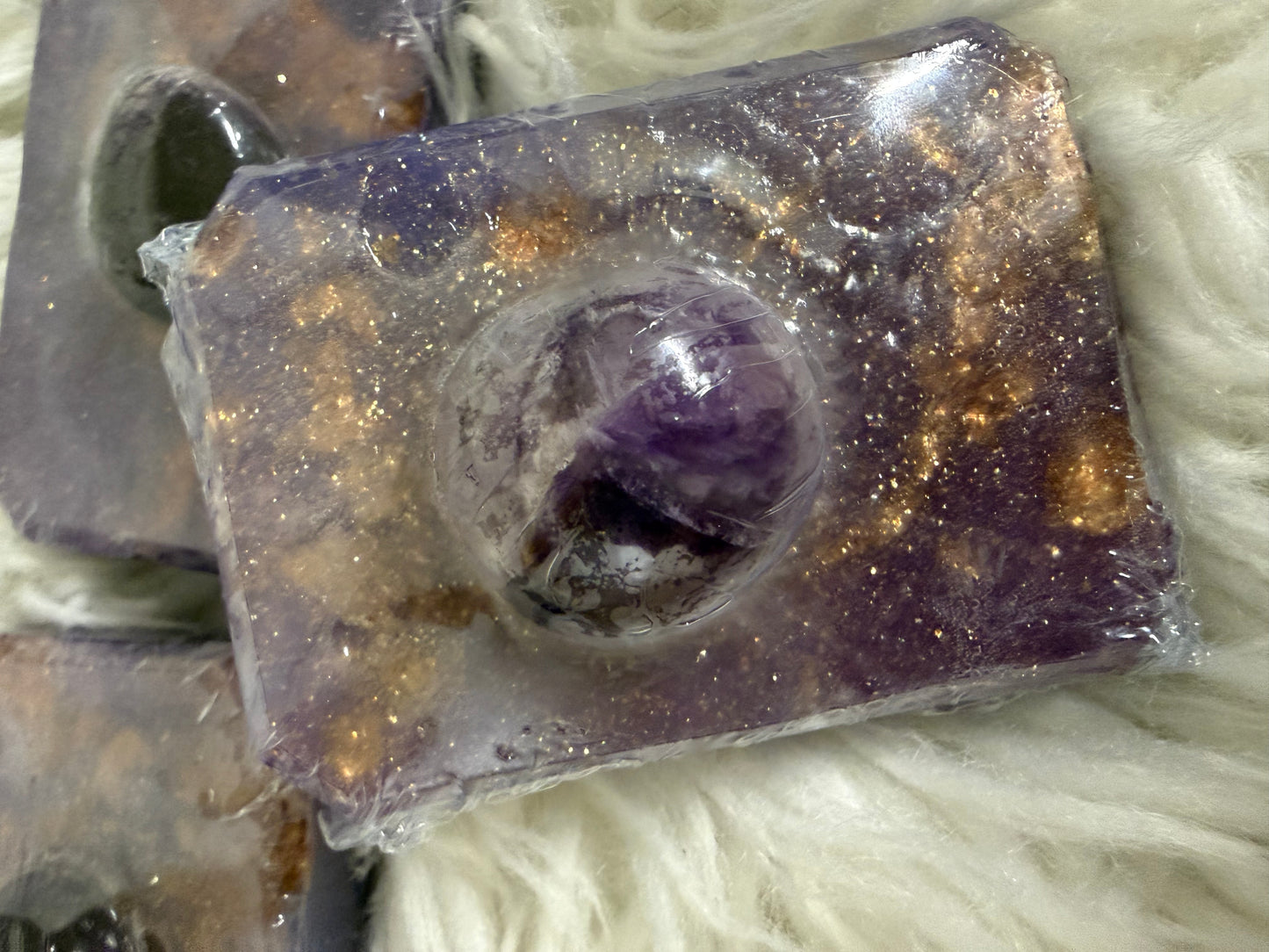 Amethyst and Lavender Soap Bar