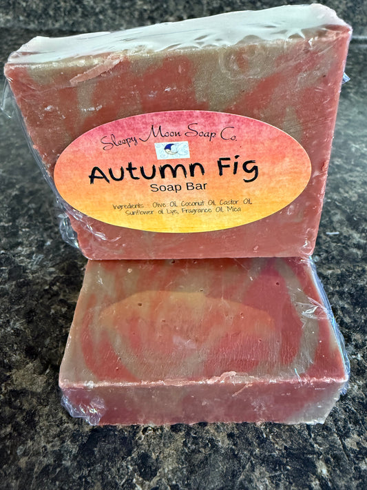 Autumn Fig soap bar