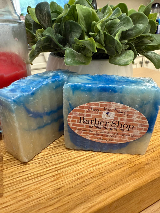 Barbershop vegan soap bar