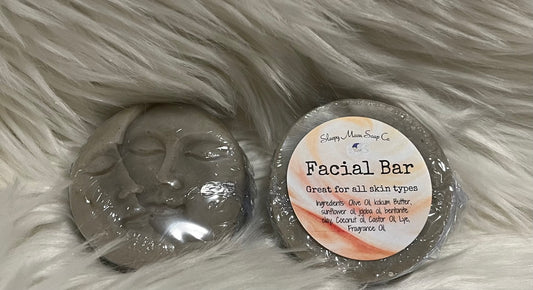 Facial Soap Bar : Green Tea & Willow scented