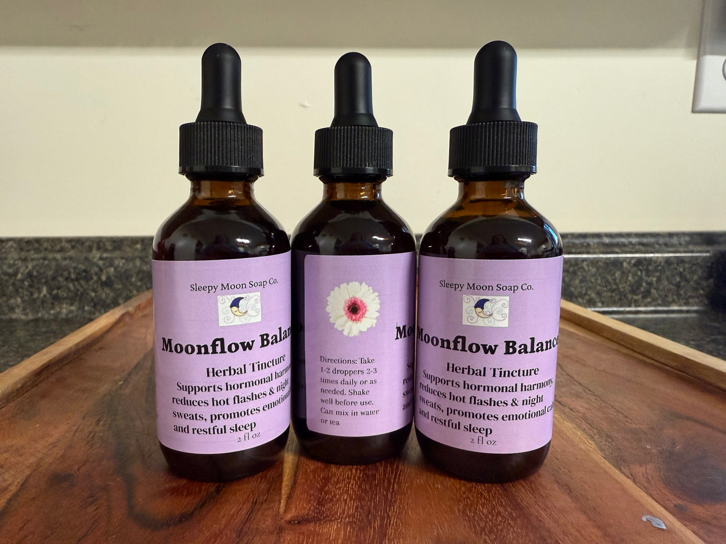 Moonflow Balance herbal tincture for perimenopause & menopause symptoms