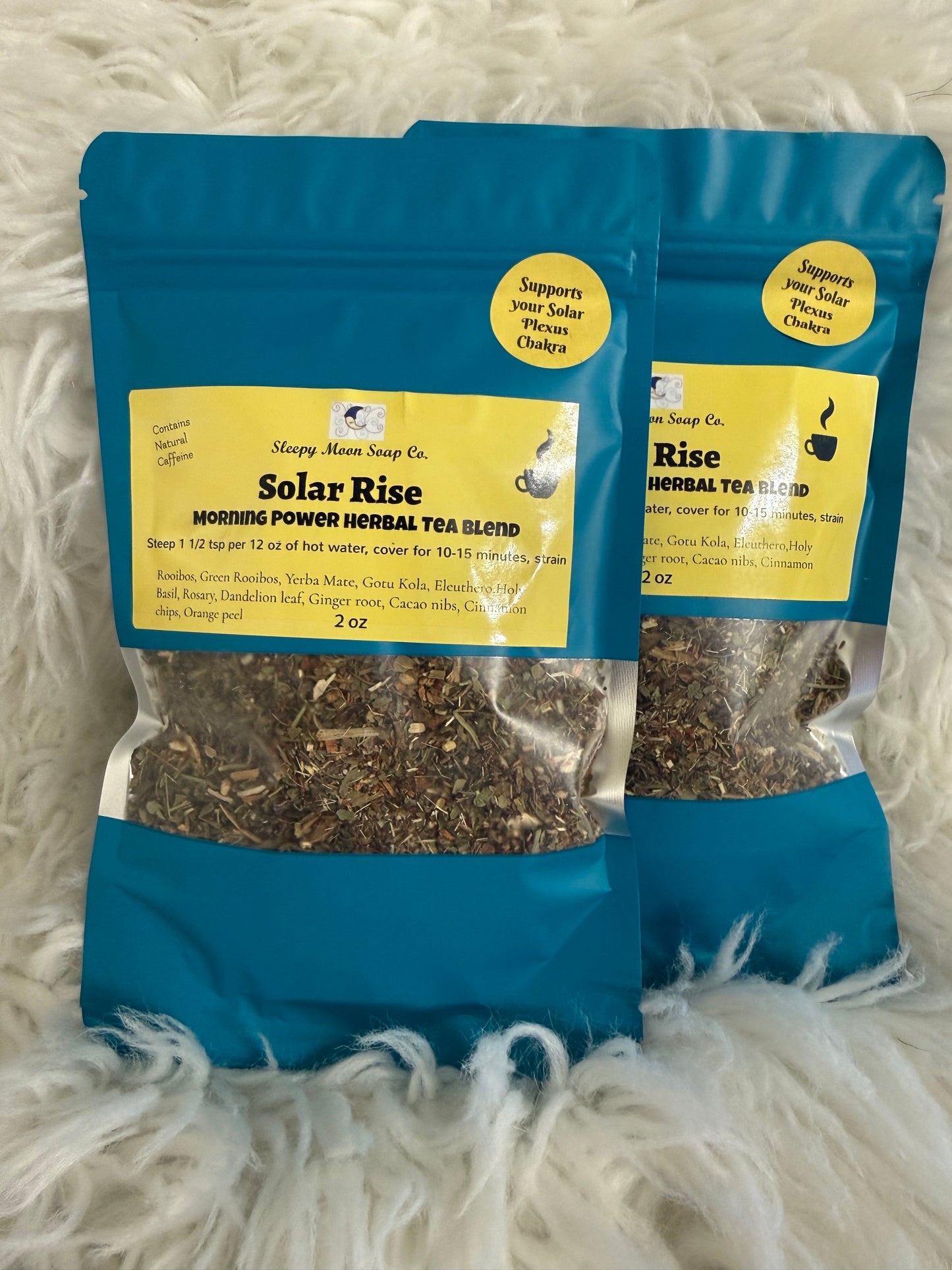 Solar Rise- Morning Power Herbal Tea Blend