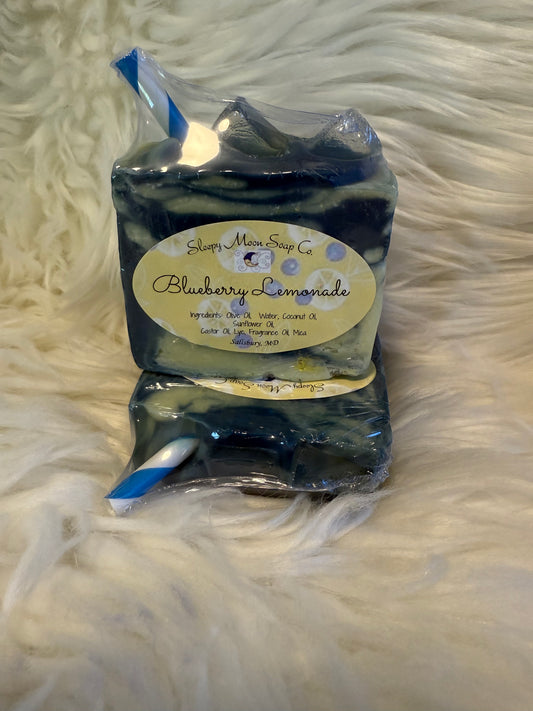 Blueberry Lemonade soap bar