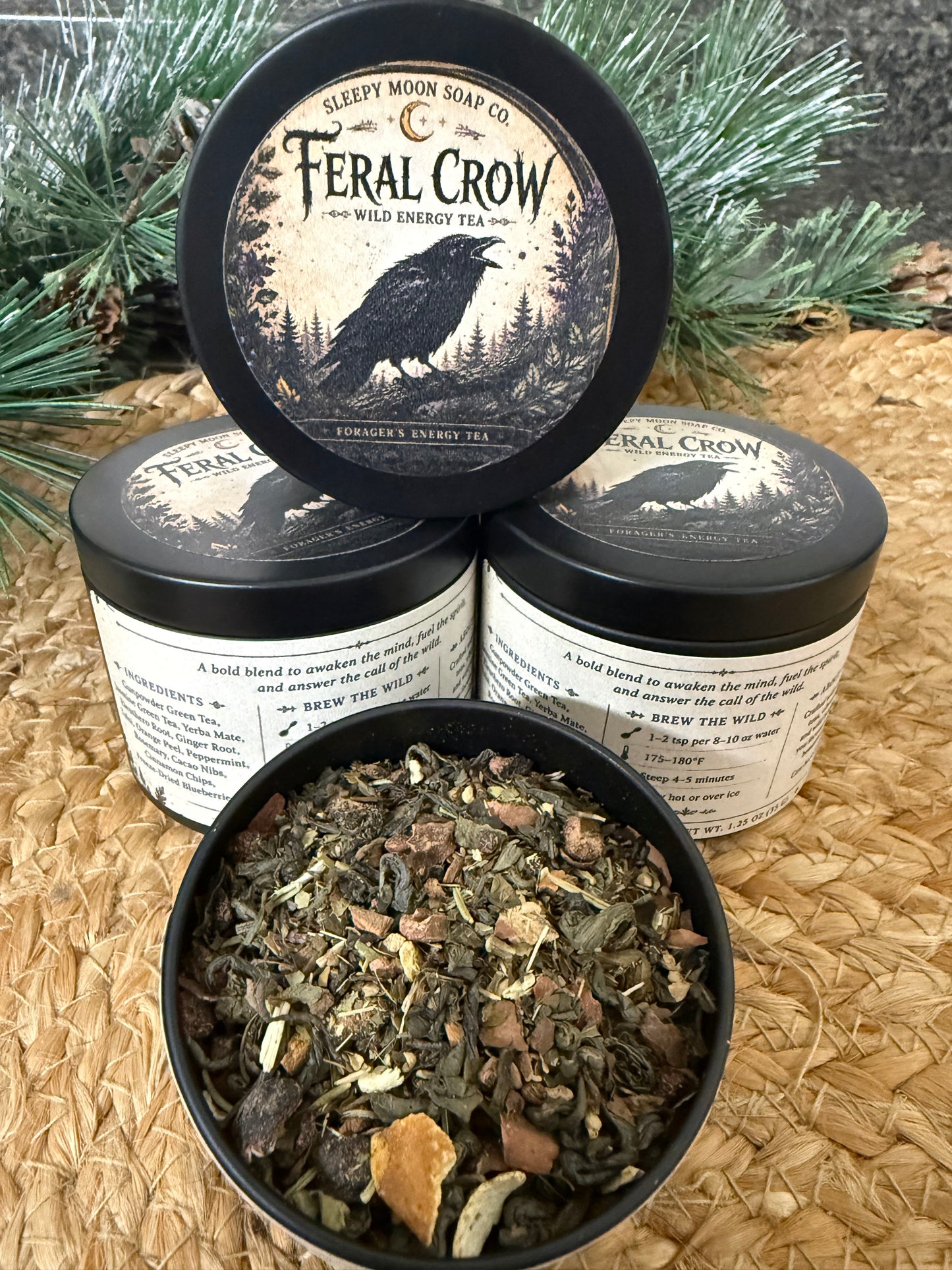 Feral Crow : Foragers Energy Tea
