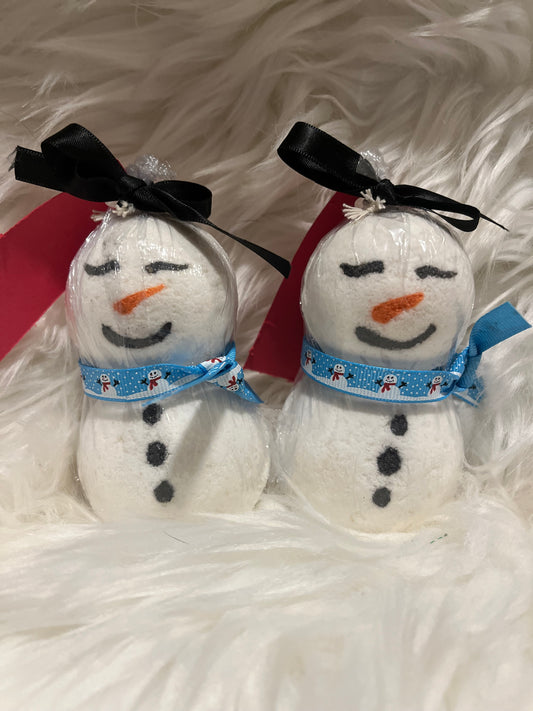 Snowman Bath Bombs