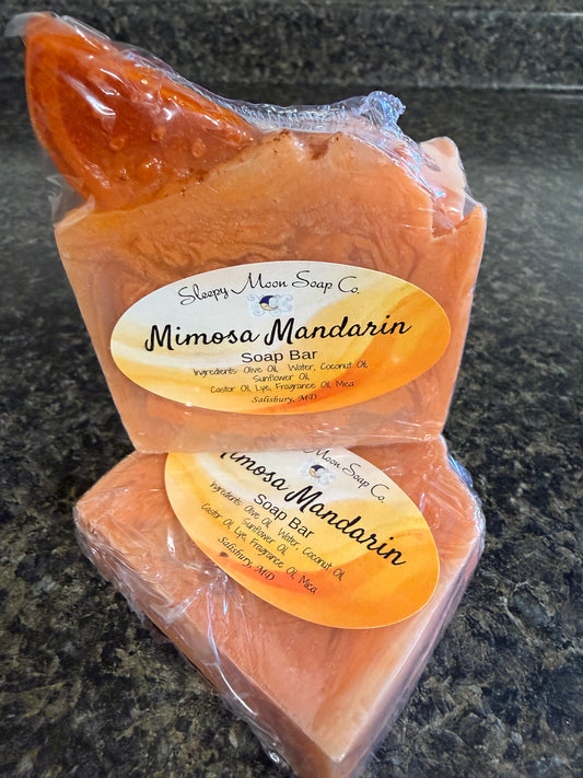 Mimosa Mandarin soap bar