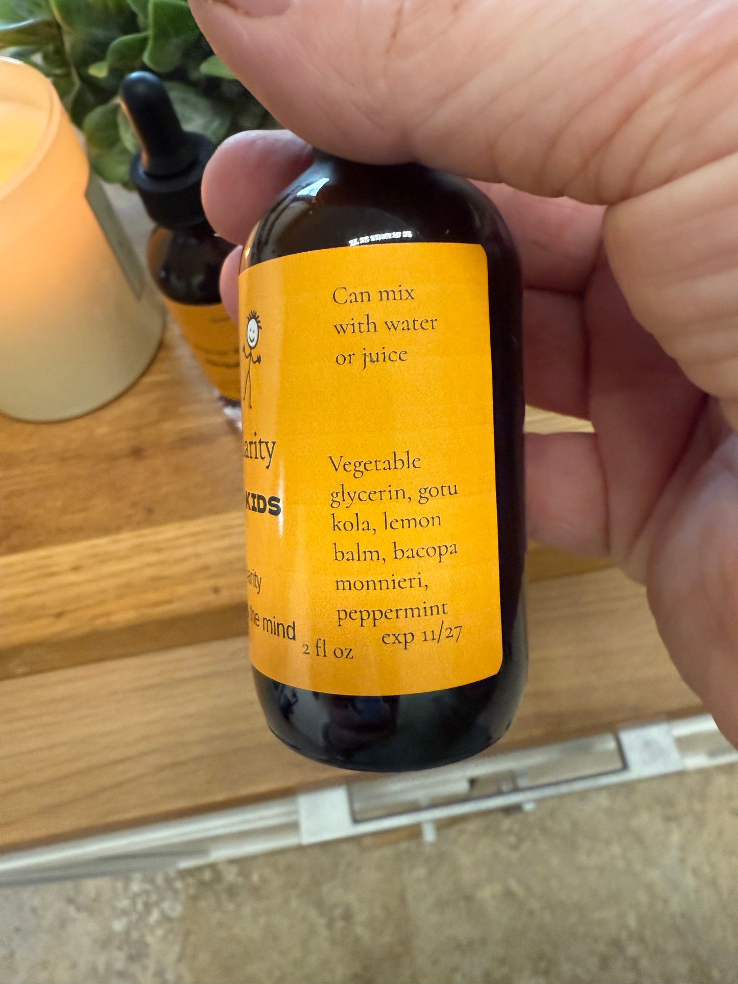 Focus & Mental Clarity Kids Herbal Tincture