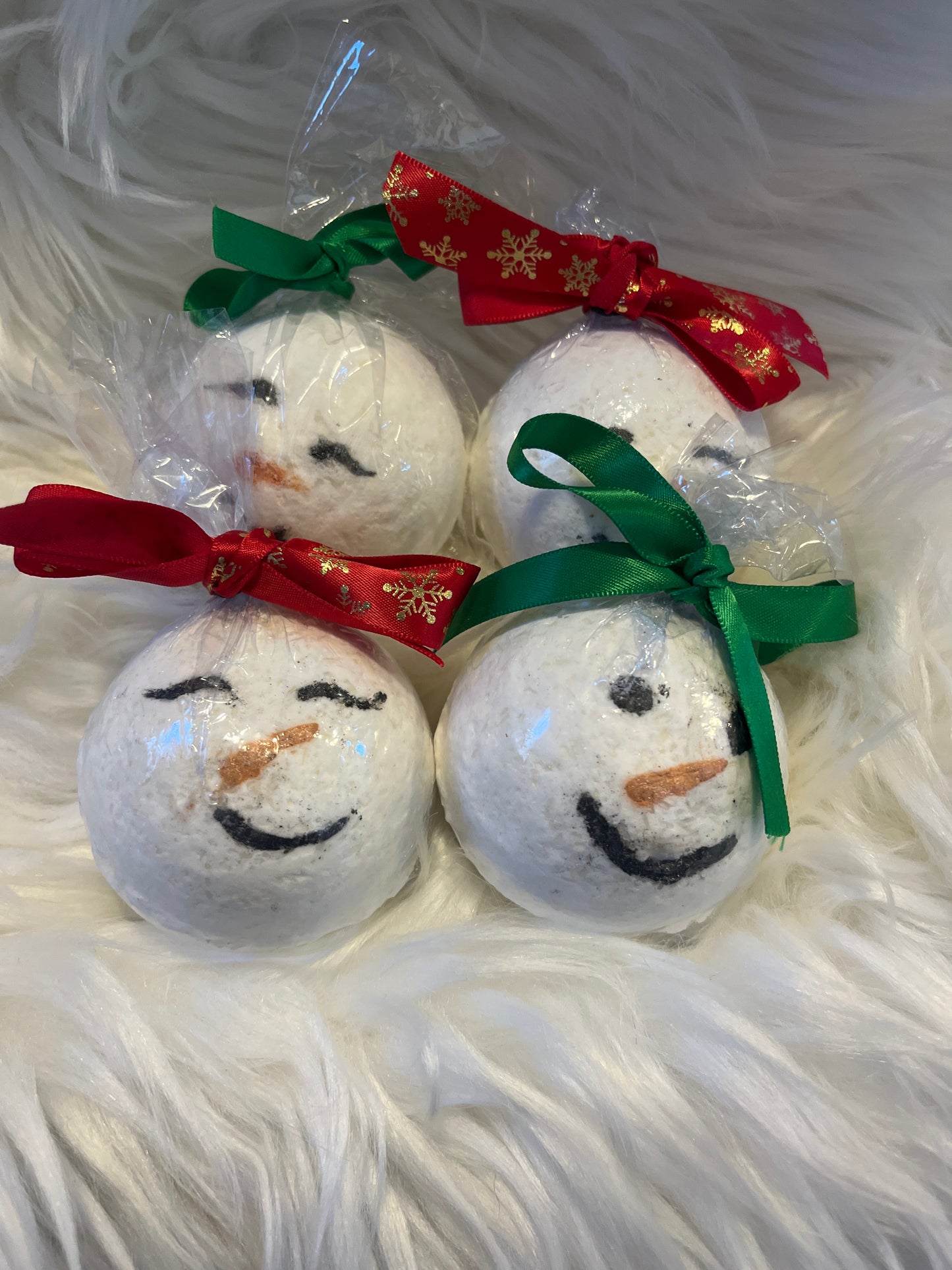 Snowman bath bombs ( singles)