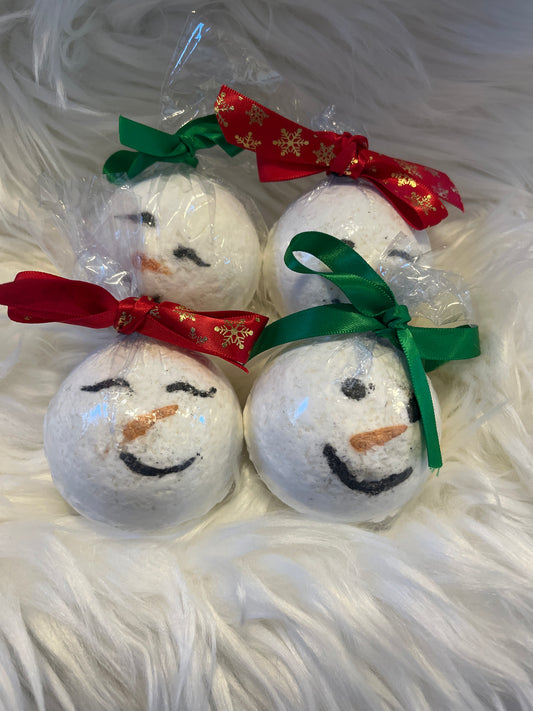 Snowman bath bombs ( singles)