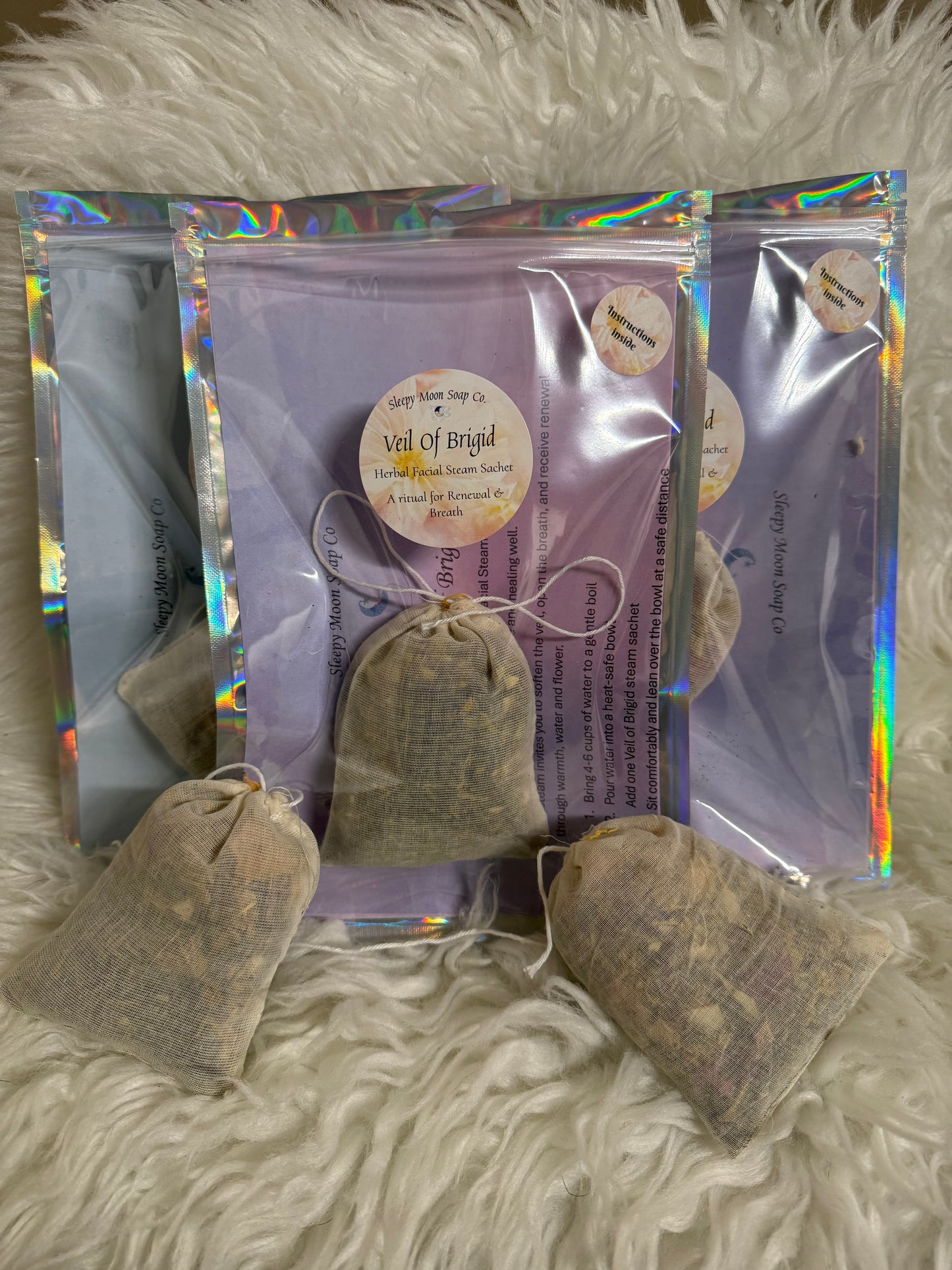 Veil of Brigid Herbal Facial Steam Sachet