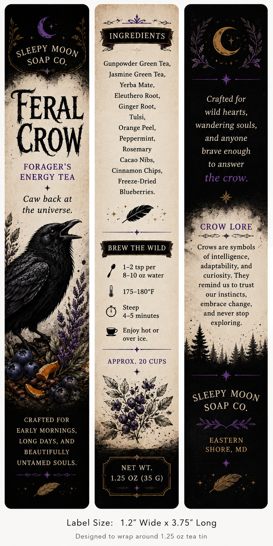 Feral Crow : Foragers Energy Tea