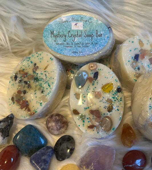 Mystery Stone / Crystal soap bar