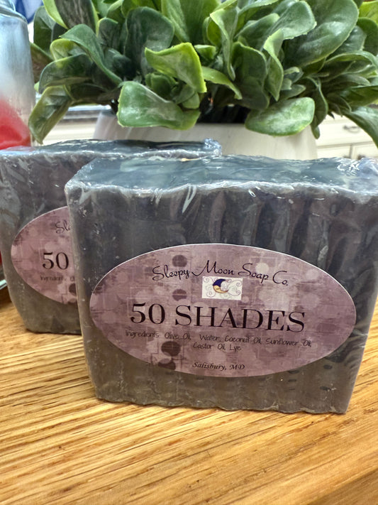 50 Shades vegan soap bar