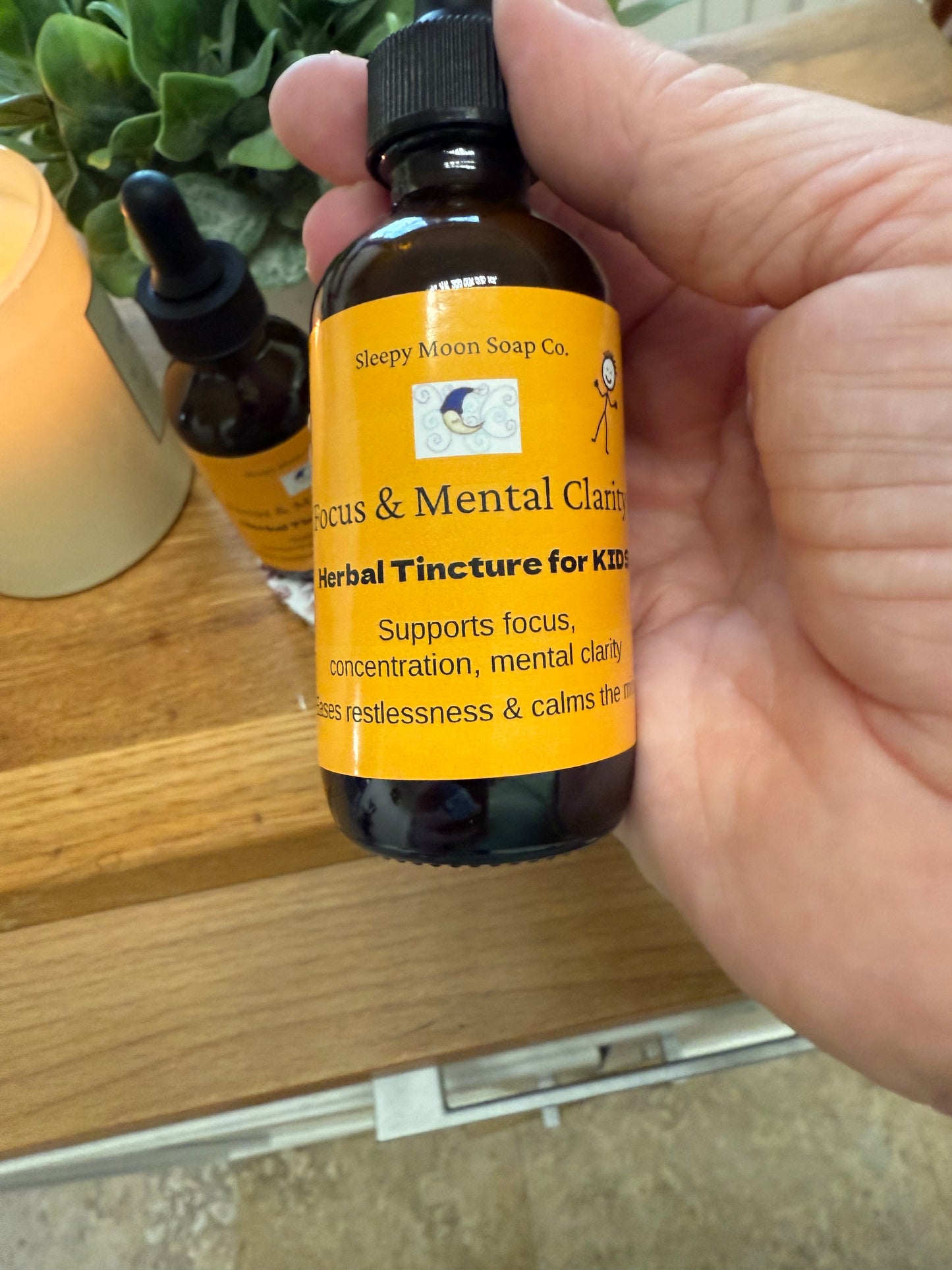 Focus & Mental Clarity Kids Herbal Tincture