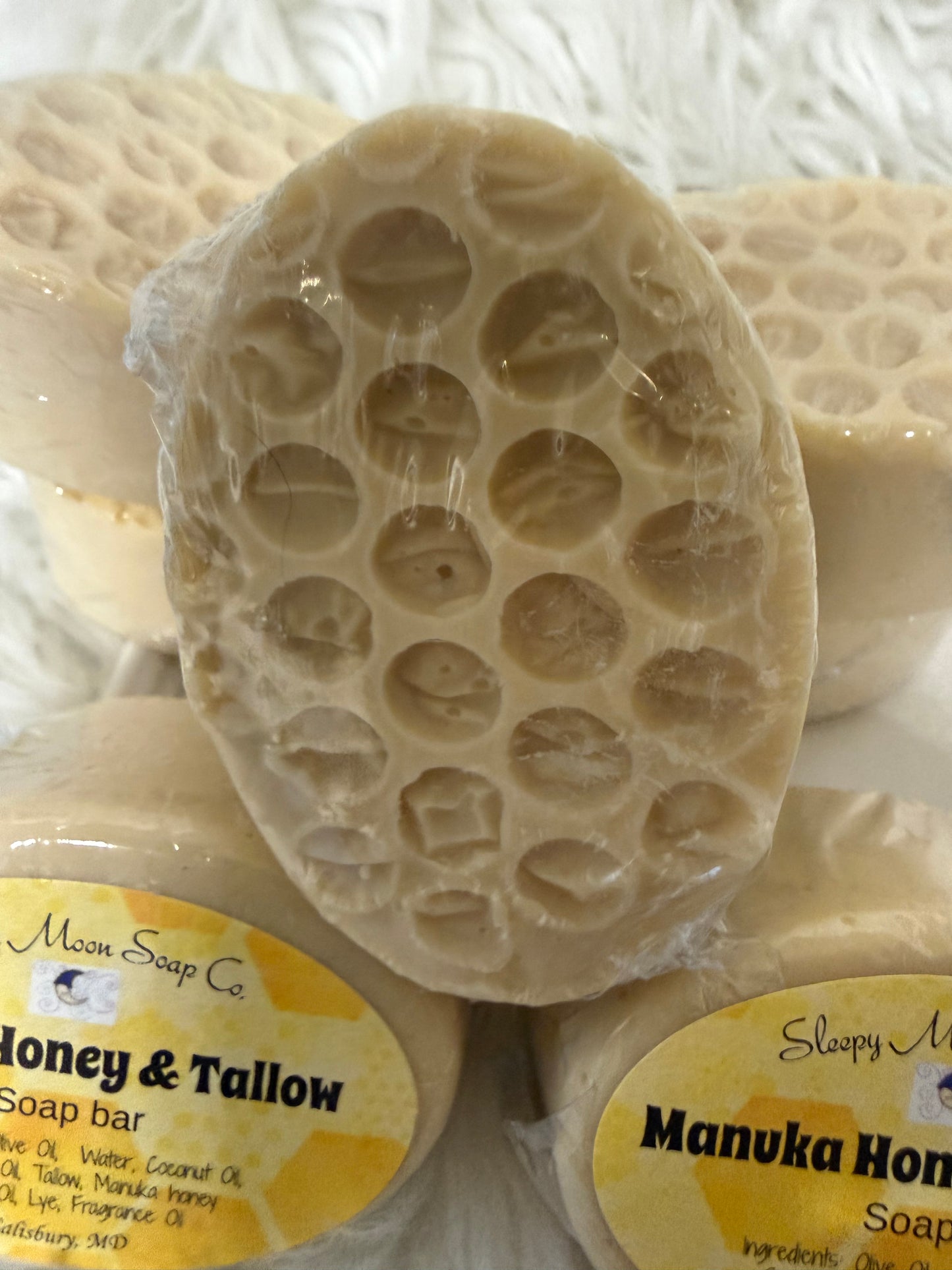 Manuka Honey + Tallow soap bar