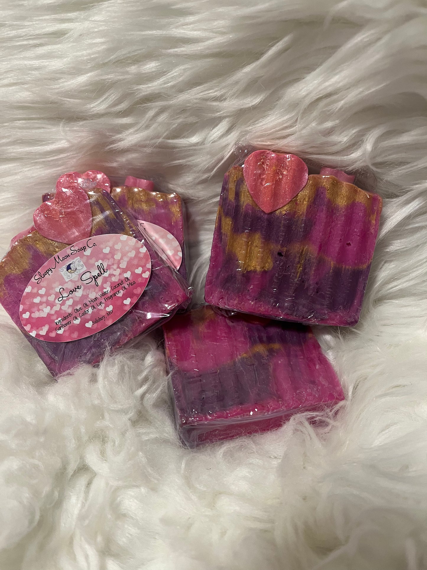 Love Spell vegan body soap