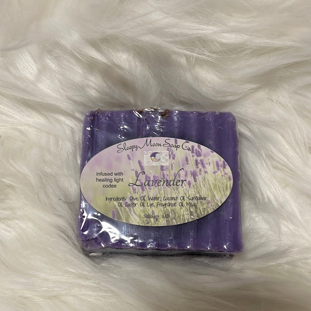 Lavender vegan body soap