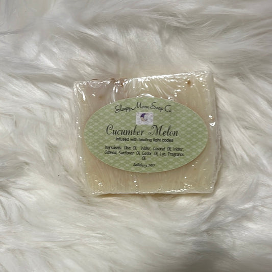 Cucumber Melon vegan body soap