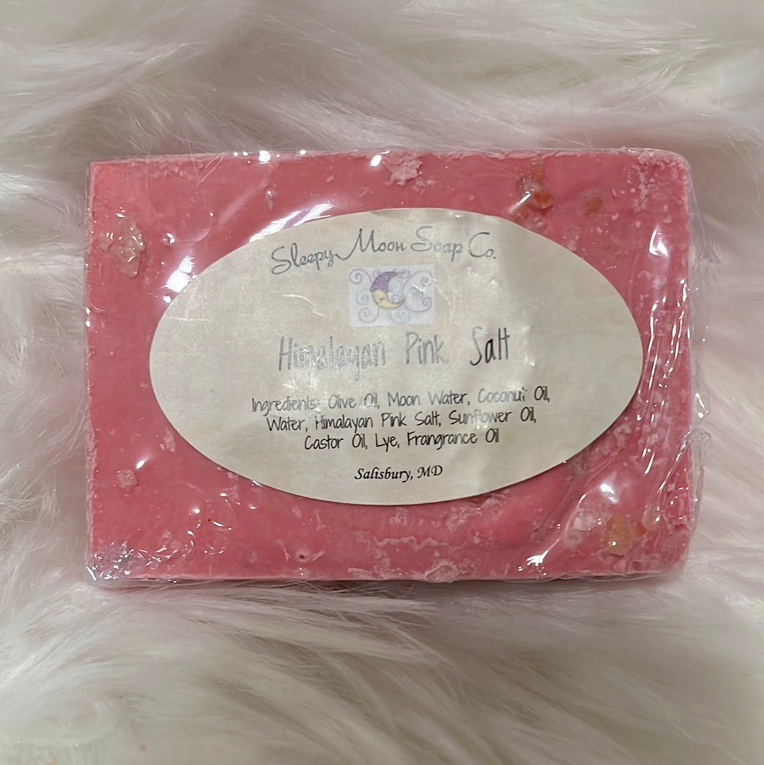 Himalayan Salt vegan body scrub bar